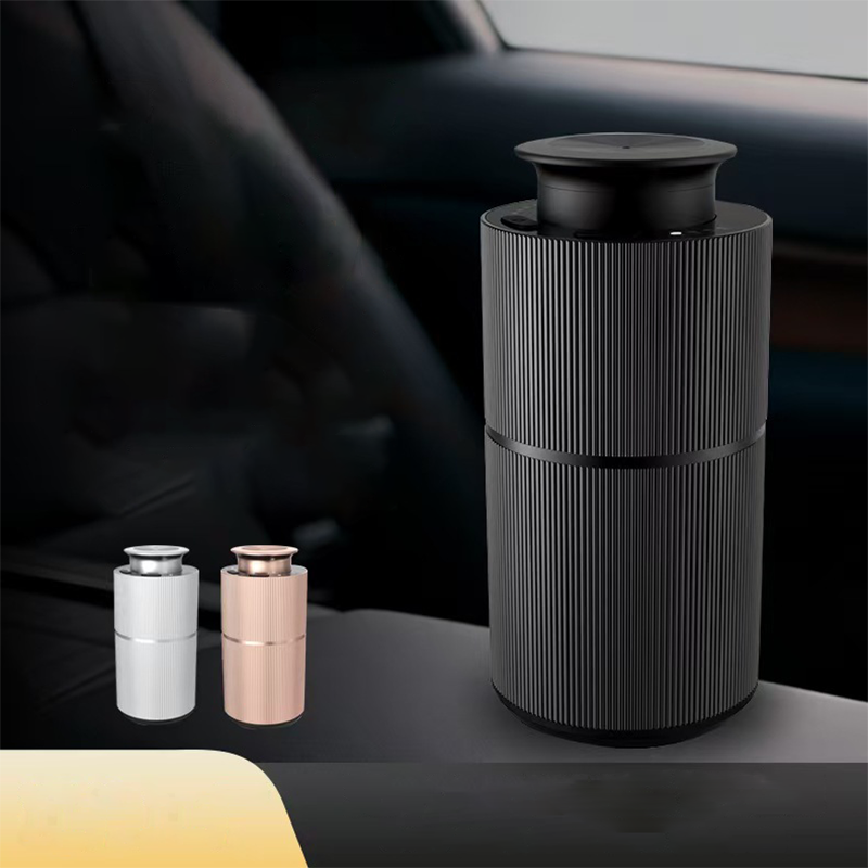 Car Fragrance Diffuser - Diffuser Mobil Pintar Berbahan Logam, Portable,