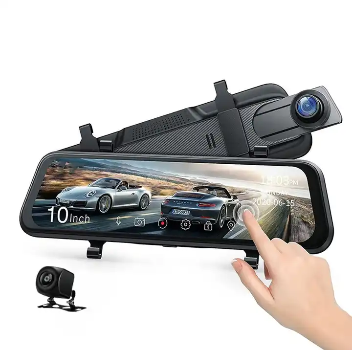 Rear Camera For Car - Kamera Dasbor Cermin 10'' dengan Visi