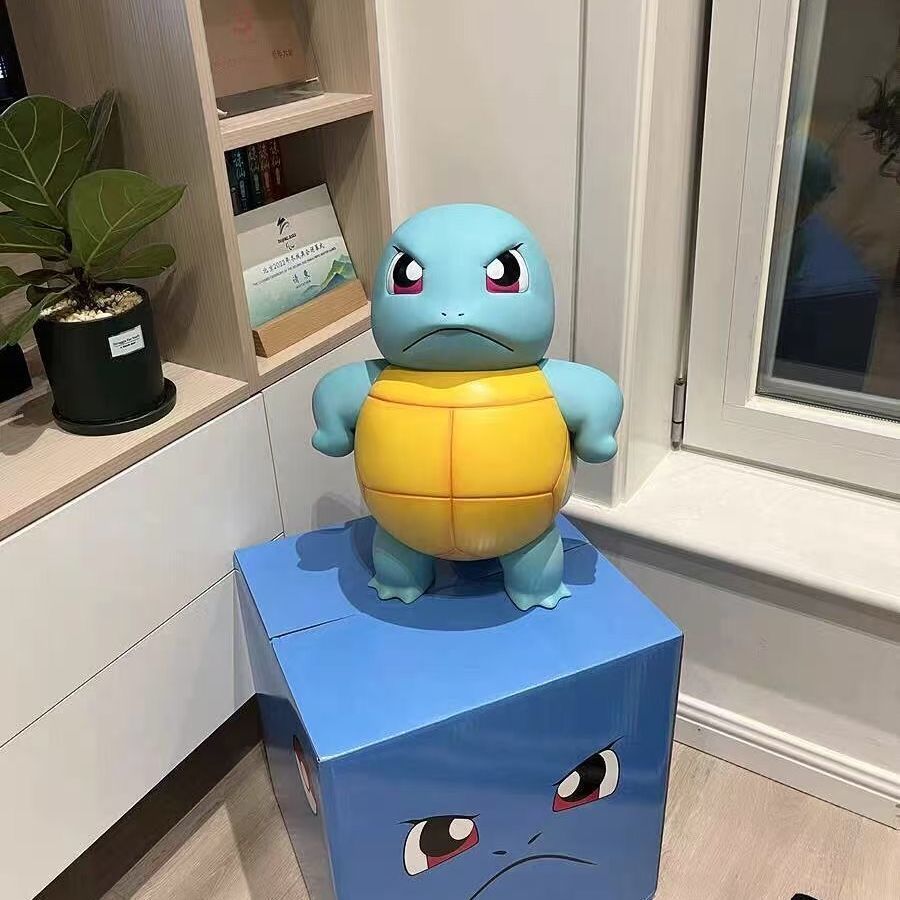 Car Accessories Toy - Dekorasi mobil kreatif Squirtle yang dipasang