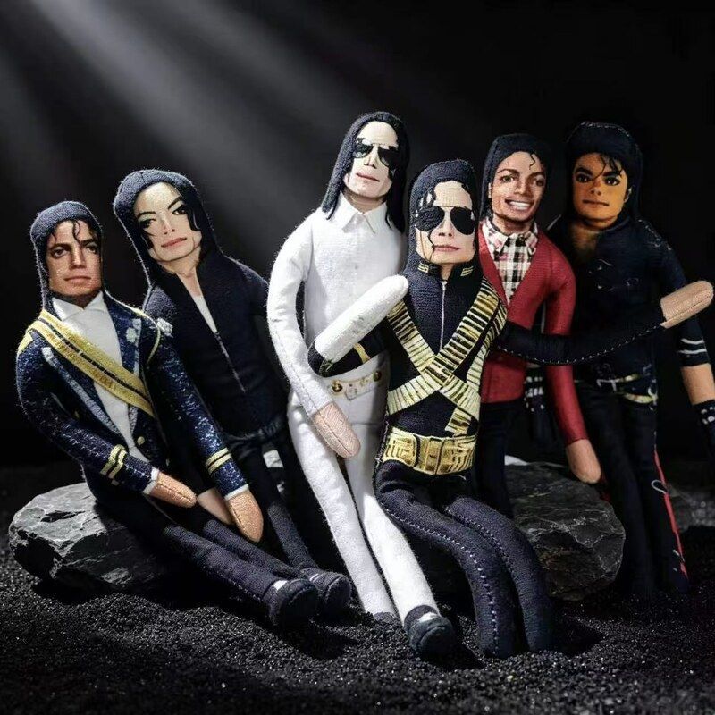 Car Accessories Toy - Boneka Michael Jackson, Penyanyi Terkenal, Prop