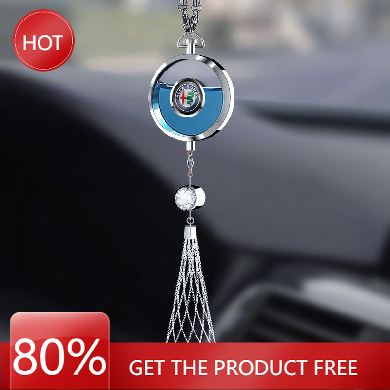 Car Accessories Mirror Hanging - Aksesoris Gantungan Parfum untuk Tutup Dop