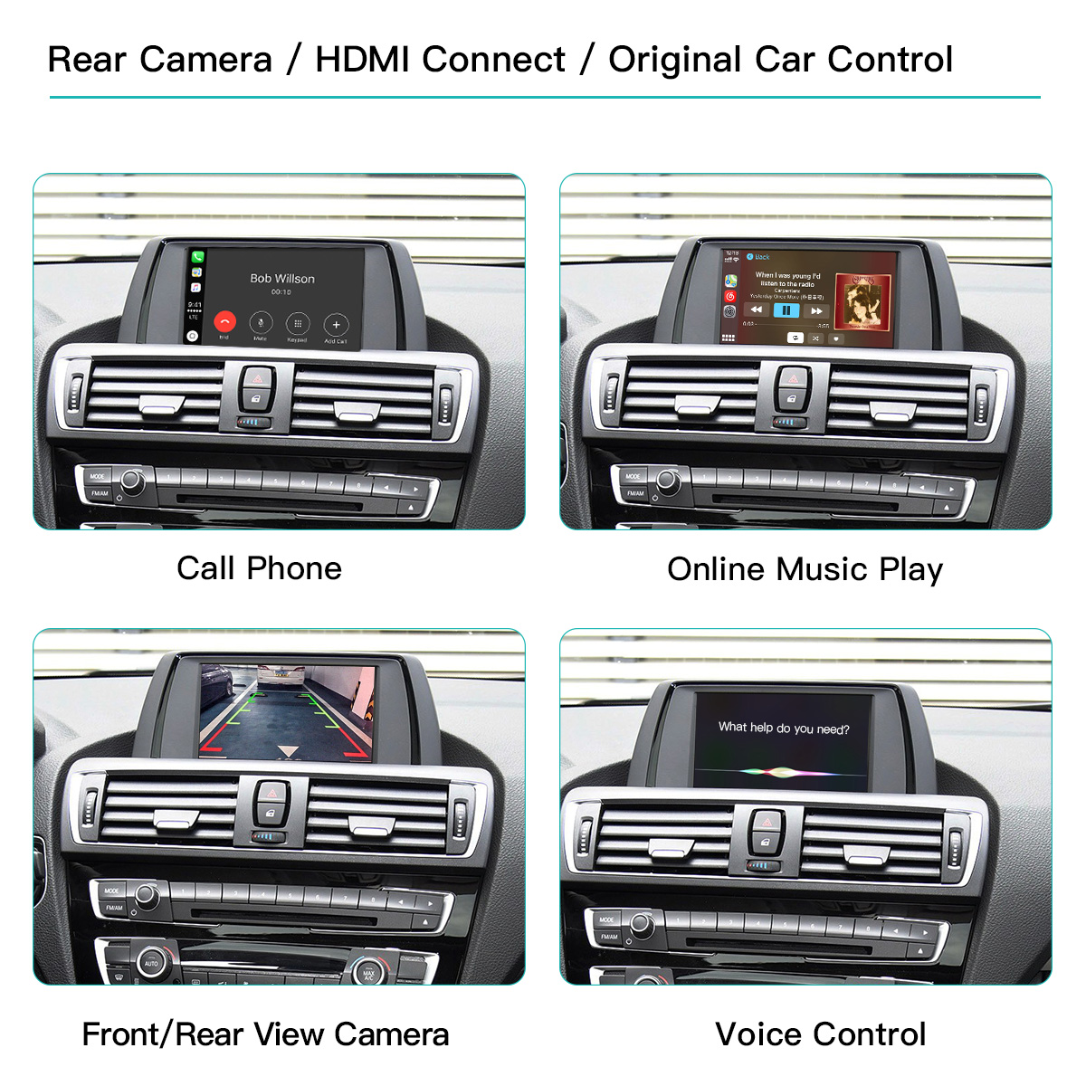Antarmuka Multimedia Carplay N - Rear Camera For Car ulasan dan harga