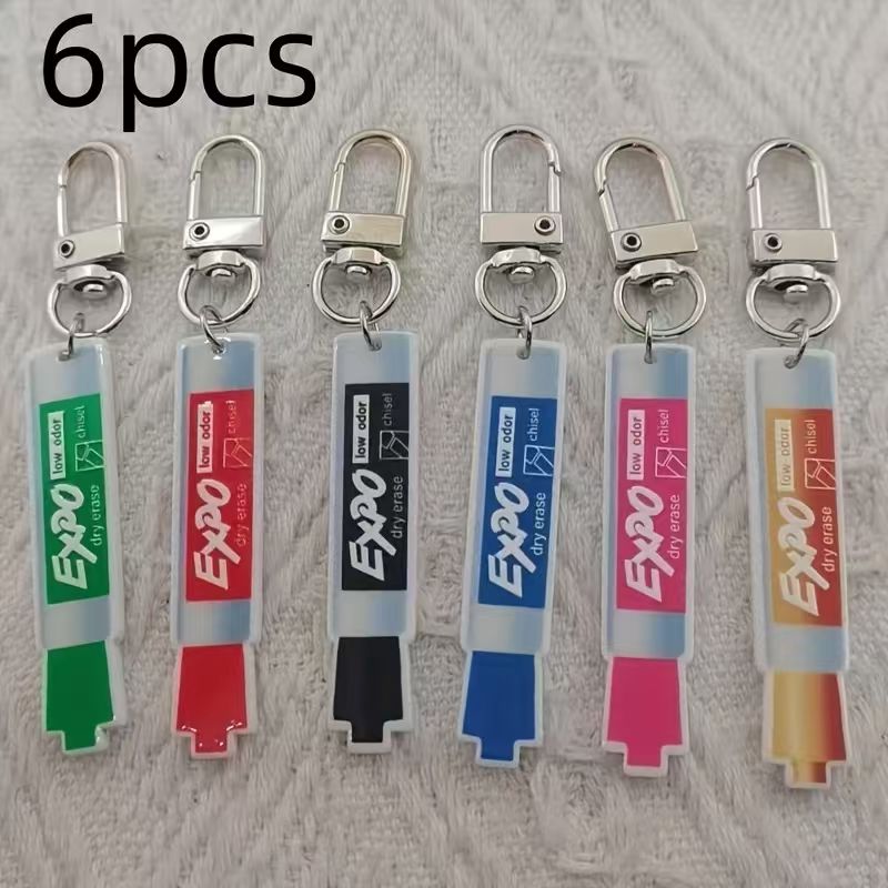 6 buah gantungan kunci pena ak - Car Accessories Gifts ulasan dan harga