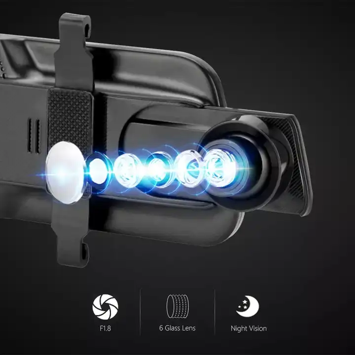 Kamera Dasbor Cermin 10'' deng - Rear Camera For Car ulasan dan harga