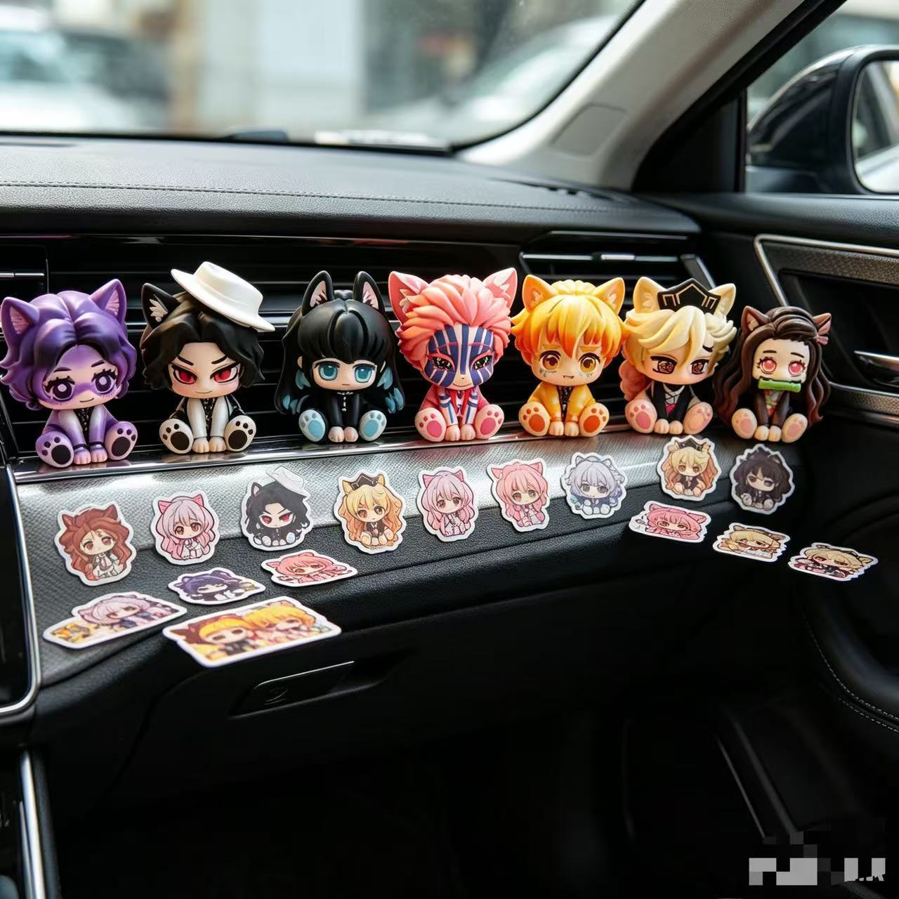 Ornamen Mobil Figurine Chibi D - Car Accessories Toy ulasan dan harga