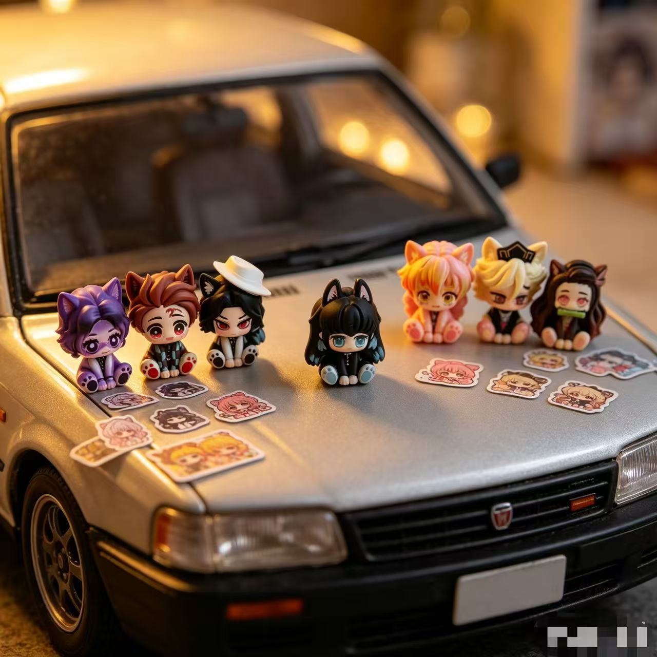 Ornamen Mobil Figurine Chibi D - Car Accessories Toy ulasan dan harga