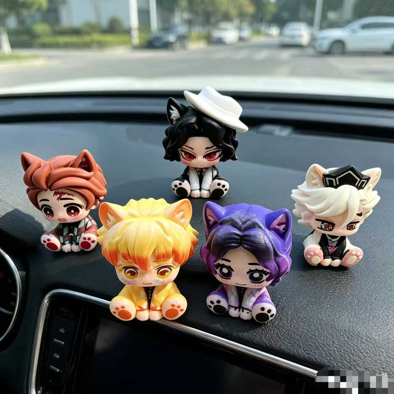 Ornamen Mobil Figurine Chibi D - Car Accessories Toy ulasan dan harga