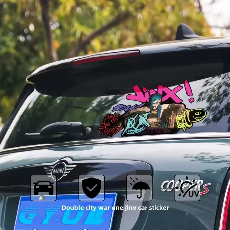 Stiker Mobil Reflektif Grafiti - Car Accessories Toy ulasan dan harga