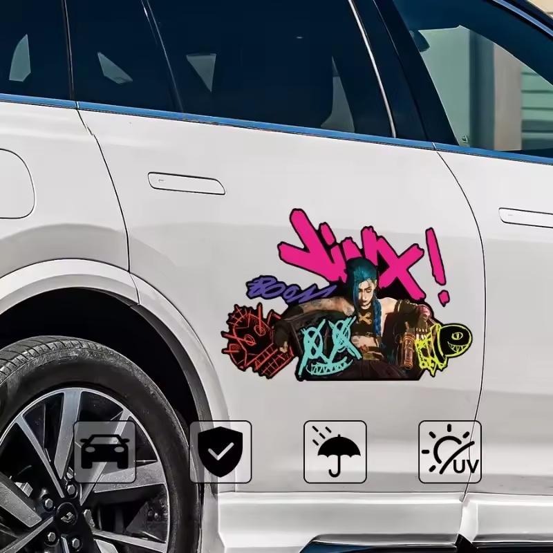 Stiker Mobil Reflektif Grafiti - Car Accessories Toy ulasan dan harga