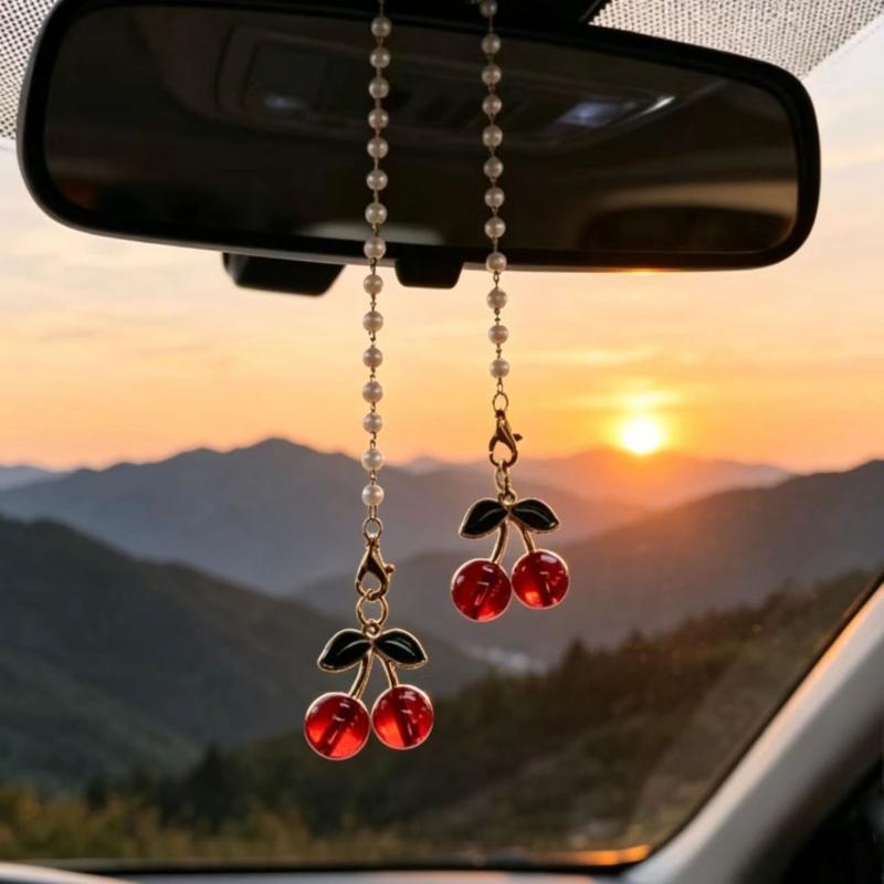 1 Buah Liontin Kaca Spion Mobi - Car Accessories Mirror Hanging ulasan dan harga