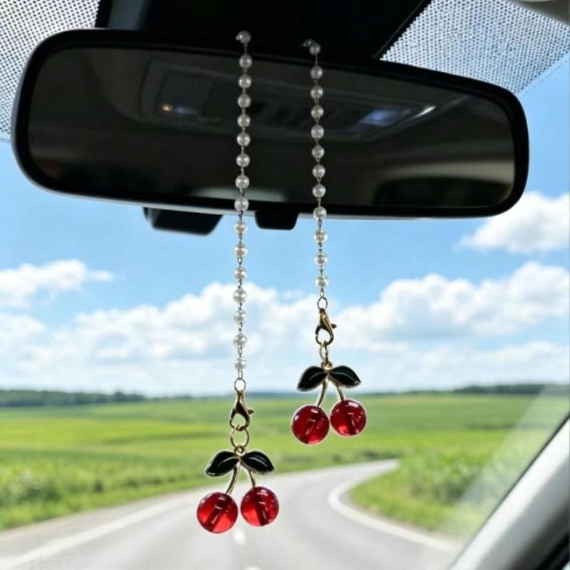 1 Buah Liontin Kaca Spion Mobi - Car Accessories Mirror Hanging ulasan dan harga