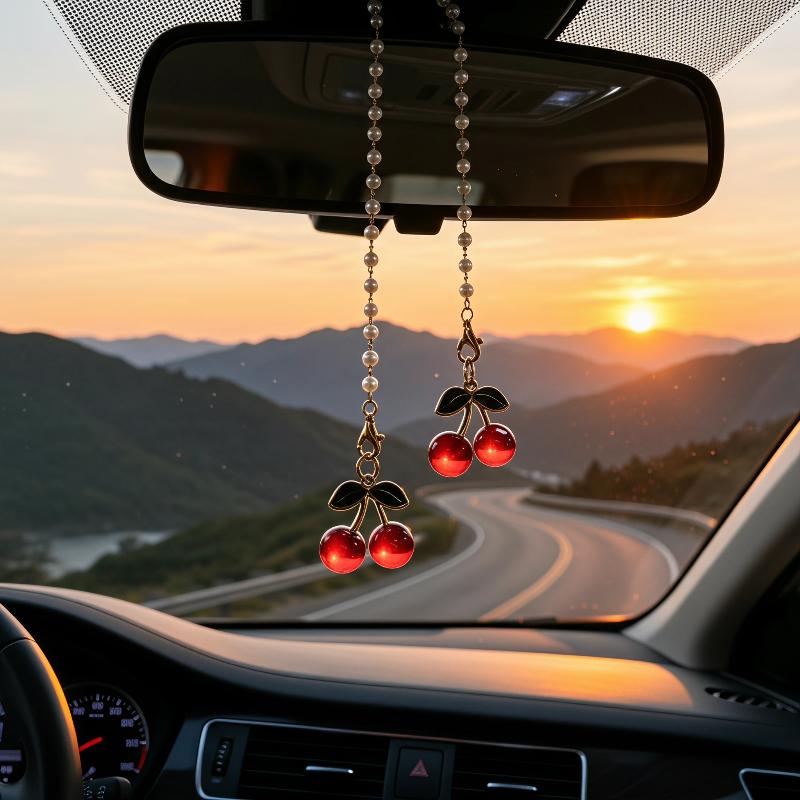 1 Buah Liontin Kaca Spion Mobi - Car Accessories Mirror Hanging ulasan dan harga