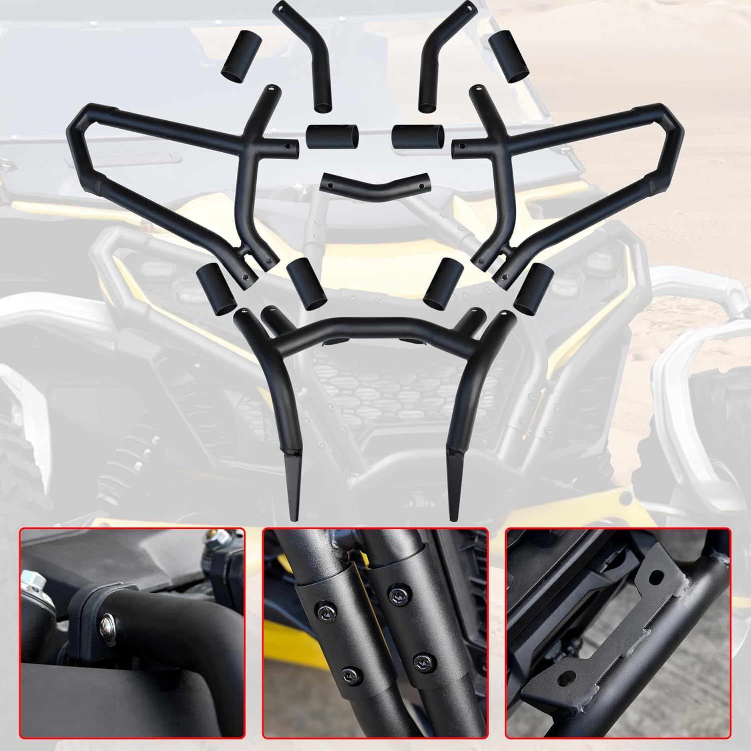Bumper Depan untuk Can-Am Mave - Bumper Guard Protector ulasan dan harga