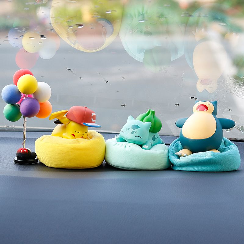 Seri Pose Tidur Pokémon Blind  - Car Accessories Toy ulasan dan harga
