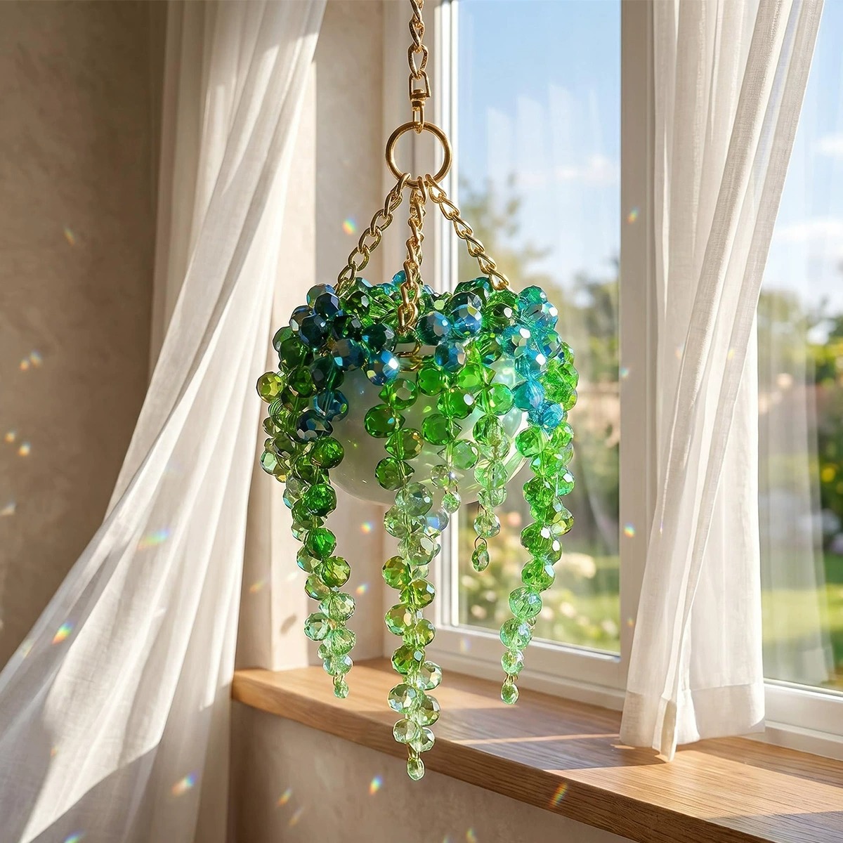 Ornamen Gantung Mobil Kristal  - Car Accessories Mirror Hanging ulasan dan harga