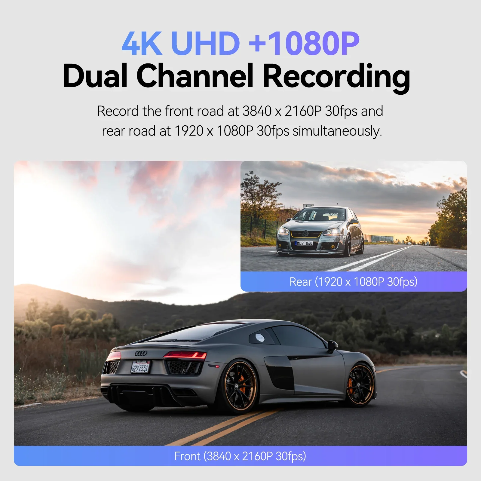 VIOFO A129 Pro Duo Dash Cam 4K - Rear Camera For Car ulasan dan harga