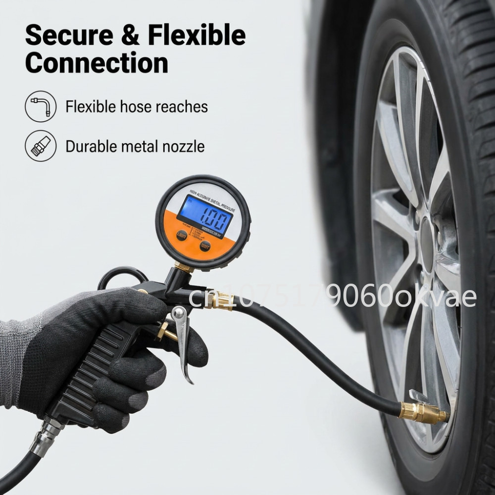 Pengukur Tekanan Ban Digital A - Car Accessories Under 200 ulasan dan harga