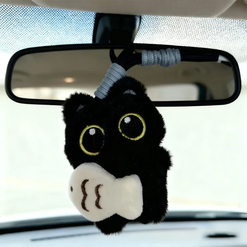 Gantungan Kunci Kucing Hitam L - Car Accessories Mirror Hanging ulasan dan harga